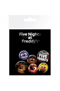 Five Night At Freddys - Badge Pack - Mix