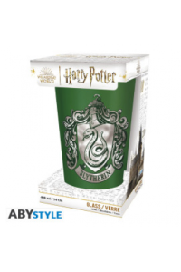 Harry Potter - Premium Large Glass - 400ml - Slytherin -