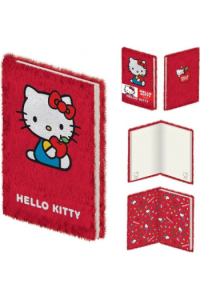 Pyramid Hello Kitty A5 Plush Notebook Casebound