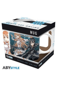 SWORD ART ONLINE - Mug - 320 ml - "Asuna & Kirito" - subli -