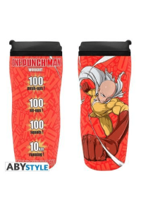 One Punch Man   - Travel Mug - "Saitama"
