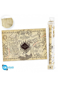 Harry Potter - Parchment Poster - Marauder S Map