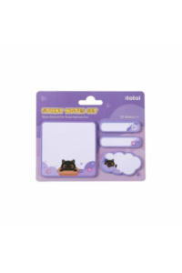 Blok Samoljepivi Itotal Cat Crni 4 Dimenzije Xl3108