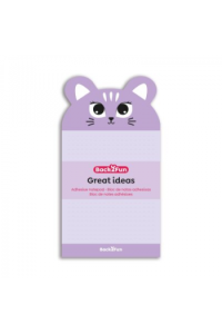 Blok Miquelrius za bilješke Back2Fun mačka MR28717+B70:B74