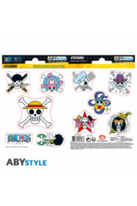 One Piece - Stickers - 2 Sheets -  Straw Hat Skulls