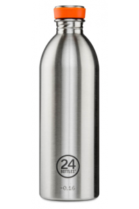 Urban Bottle 1lt Brushed Steel