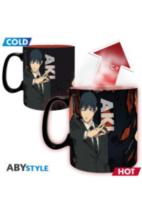 Chainsaw Man - Mug Heat Change- 460Ml- Denji & Aki - Cardboard
