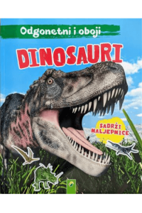 Dinosauri - odgonetni i oboji