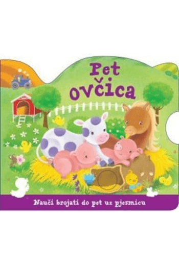 Knjiga Pet ovčica - naslovnica