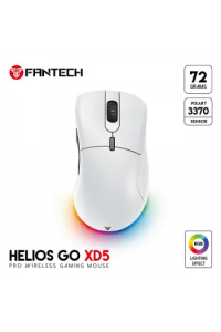 Miš gaming bežični Fantech 800-19000 DPI Helios GO XD5 space edition bijeli