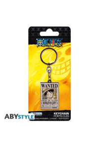 One Piece - Keychain "Wanted Luffy"
