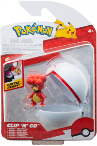 Pokemon Clip N Go Set Za Igru - Magby And Premier Ball W15