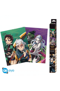 Demon Slayer - Set 2 Chibi Posters -Entertainment District (52X38)