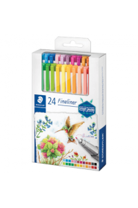 Flomaster fineliner 0,3mm 24boje Triplus Design Journey Staedtler 334 C24-C