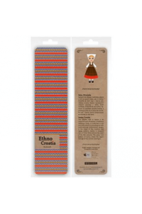 Označivač stranica kartonski 4,5 x 17,5cm Ethno Croatia Istra P12