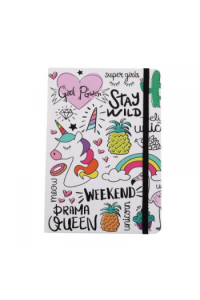 Notes iTotal A5 crte Unicorn sortirano XL1840