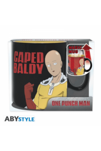 One Punch Man - Mug Heat Change - 460 ml - Saitama & Garou - Box