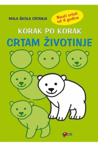 Korak po korak - Crtam životinje
