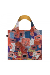 Loqi  Ad.Wd- Ada Nangala Dixon - Water Dreamning Red Recycled Bag