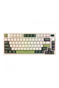 Tipkovnica gaming bežična mehanička Fantech Max fit 81 YS MK910Vibe MM bež-zelena