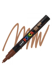Marker Uni pc-3m Posca smeđi