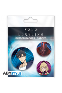 Solo Leveling - Badge Pack - Igris, Jinwoo & Cha Hae In