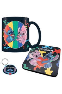 Pyramid Lilo & Stitch (Youre My Fave) Mug Coaster Keychain Gift Set