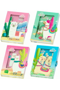 Llama dnevnik s lokotom 20,6x14,3 cm