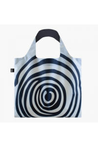 Loqi LB.SB - Louise Bourgeois - Spirals Black Recycled Bag