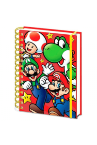 Pyramid Super Mario (Core Run) A5 Wiro Notebook