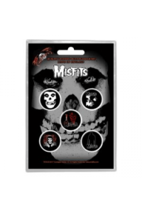 MISFITS BEDŽEVI / SET SKULL