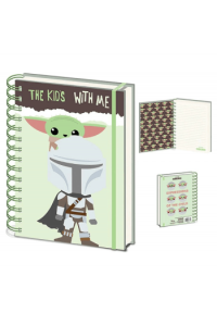 Pyramid Star Wars (The Mandalorian) A5 Wiro Notebook