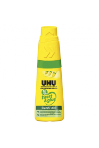 Ljepilo univerzalno 35ml bez otapala Twist&Glue Renature UHU 46340 zeleno