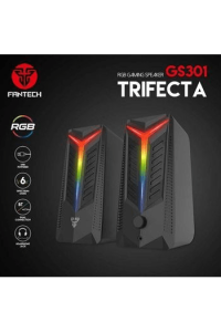 Zvučnik Gaming Fantech Bluetooth + 3.5 mm + USB Trifecta GS301 RGB Crni