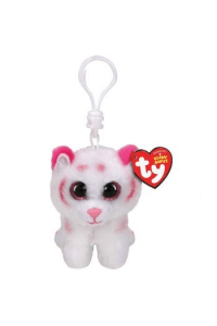 Ty Beanie Boos Tabor Pink and White Tiger  -  roza/bijeli tigar - privjesak