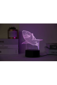 Lampa 3D na dodir iTotal promjena boja Shark CM3328