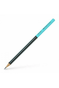 Olovka grafitna HB Grip 2001 Two tone u čaši pk144 - tirkizno crna