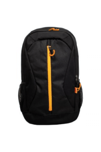 Ruksak školski The One 22. Connect crni-neon narančasti