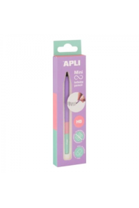 Olovka grafitna Apli beskonačna mini tricolo lila 19963