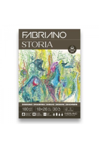 Blok Fabriano Storia 18x26 180g 30L ljepljeni top side 19100732