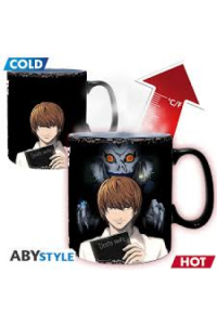 Death Note - Mug Heat Change - 460 Ml - Kira & L - Cardboard Box
