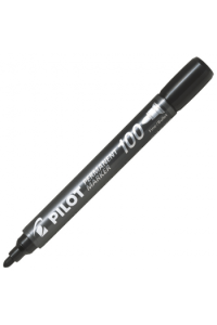Marker permanentni 1mm okrugli vrh Pilot SCA-100-B crni
