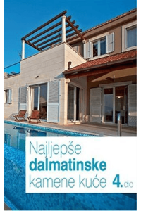 Knjiga Najljepše dalmatinske kamene kuće 4. dio - naslovnica