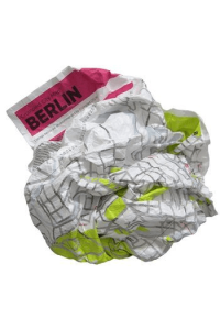 Berlin Crumpled City Map