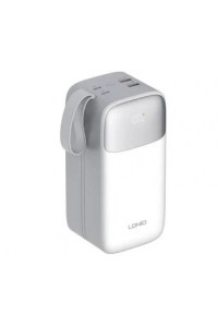 Baterija prenosiva LDNIO 30000 mAh PQ30 USB*2+TIP C+kabel lightning tip C bijela
