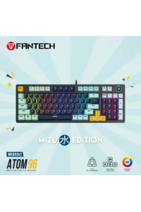 Tipkovnica gaming žična mehanička Fantech Atom 96 Red SW. MK890V2 Sky Blue
