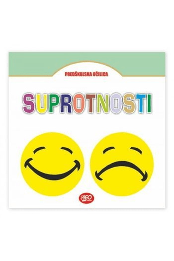 Knjiga Predškolska učilica - Suprotnosti - naslovnica