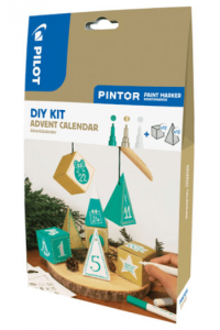 Set 3 markera i adventski kalendar DIY KIT Pintor Pilot