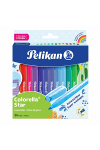 Flomaster školski 24boje Colorella star Pelikan 822312 blister