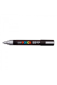 Marker Uni pc-5m Posca srebrni